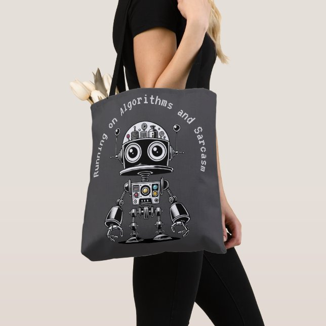 Dome Head Robot - Auf Algorithmen & Sarcasm laufen Tasche (Von Nahem)