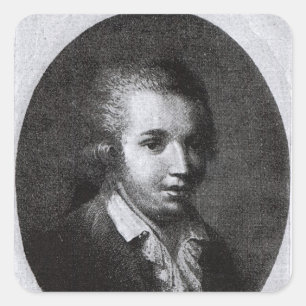 Domenico Cimarosa Quadratischer Aufkleber