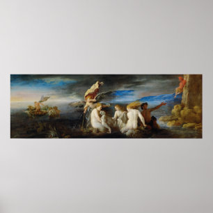 Domenico Fetti Hero Mourning the Dead Leander Poster