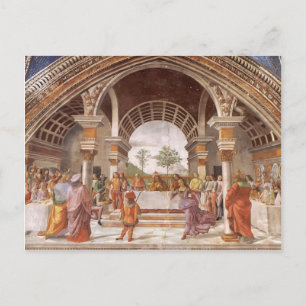 Domenico Ghirlandaio: Herodes Bankett Postkarte