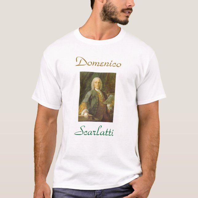 DOMENICO SCARLATTI T-Shirt (Vorderseite)