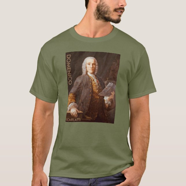 Domenico Scarlatti  T-Shirt (Vorderseite)