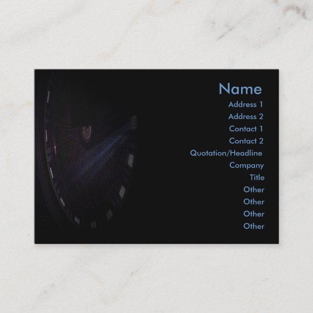 Domes Business Card Visitenkarte (Vorderseite)