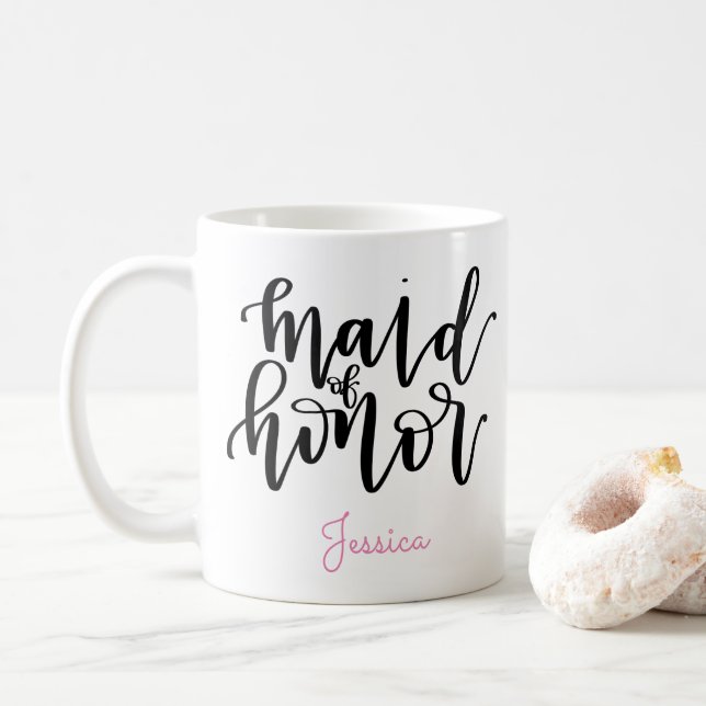 Domestique de tasse de café d'honneur - (Avec donut)