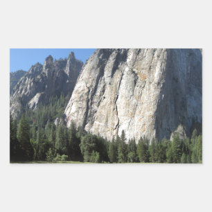 Domgestein - Yosemite Rechteckiger Aufkleber