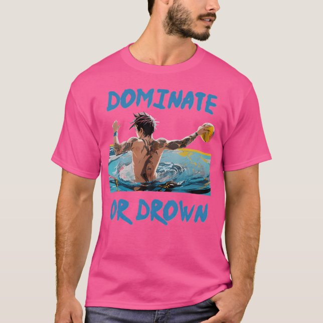 Dominate oder Drossel Water Polo Athlete (Vorderseite)