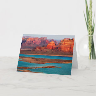 Dominguez Butte & Lake Powell, Utah Karte