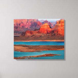 Dominguez Butte und Lake Powell, Utah Leinwanddruck