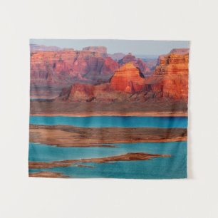 Dominguez Butte und Lake Powell, Utah Wandteppich