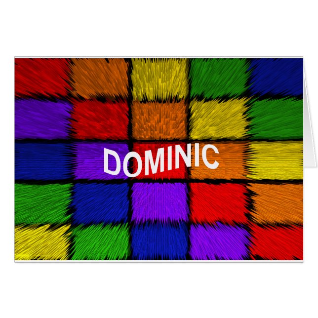 DOMINIC (Vorderseite (Horizontal))