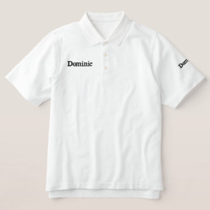 Dominic bestickt Vorname
