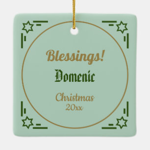 Dominic de Guzman (BK 07) Keramikornament