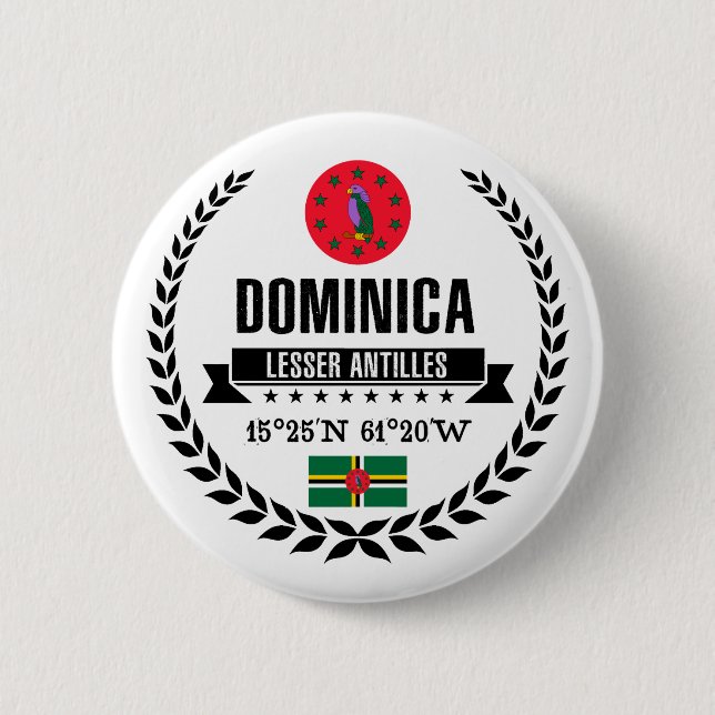 Dominica Button (Vorderseite)