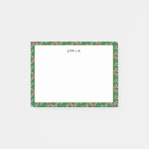 DOMINICA FLAG Christliche Schrift Post-it Klebezettel