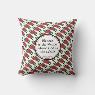 DOMINICA-Flag Custom Christlich segnete Nation Kissen