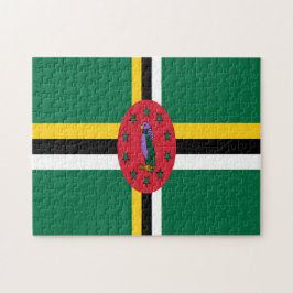 Dominica Flag Jigsaw Puzzle