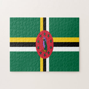 Dominica Flag Jigsaw Puzzle