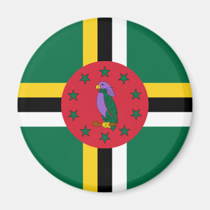 Dominica Flag Magnet