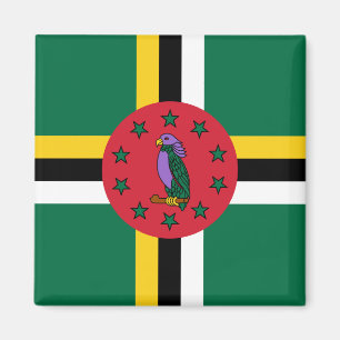 Dominica Flag Magnet