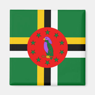 Dominica Flag Magnet
