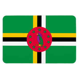 Dominica Flag Magnet