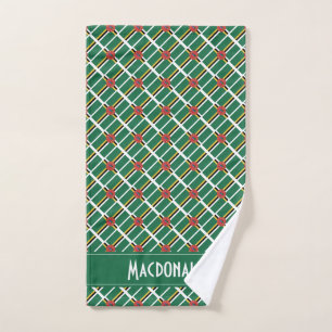 DOMINICA FLAG Personalisierter Karneval Handtuch