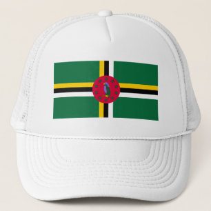Dominica Flag Truckerkappe