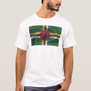Dominica-Flagge T-Shirt