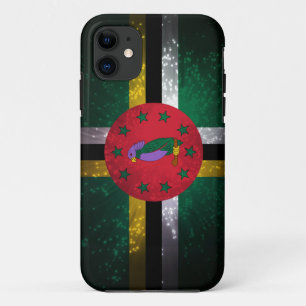 Dominica-Flaggen-Feuerwerk Case-Mate iPhone Hülle