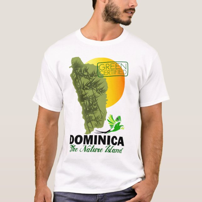 DOMINICA-INSEL 7 T-Shirt (Vorderseite)