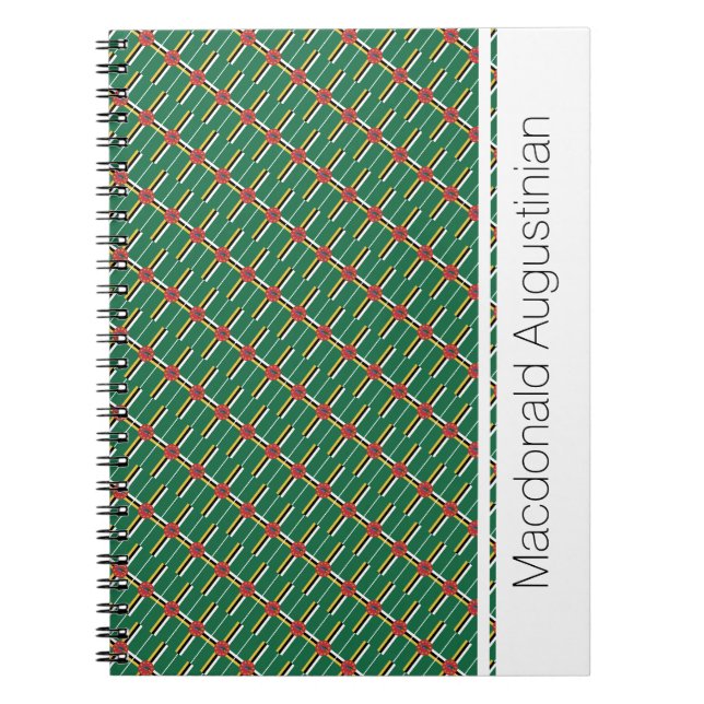 DOMINICA Journal de Carnet personnalisé (Devant)