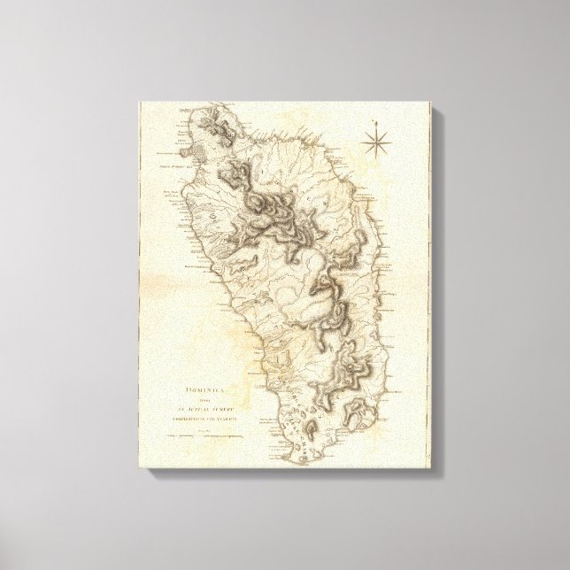 Dominica Leinwanddruck (Vorderseite)
