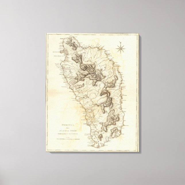 Dominica Leinwanddruck (Vorderseite)