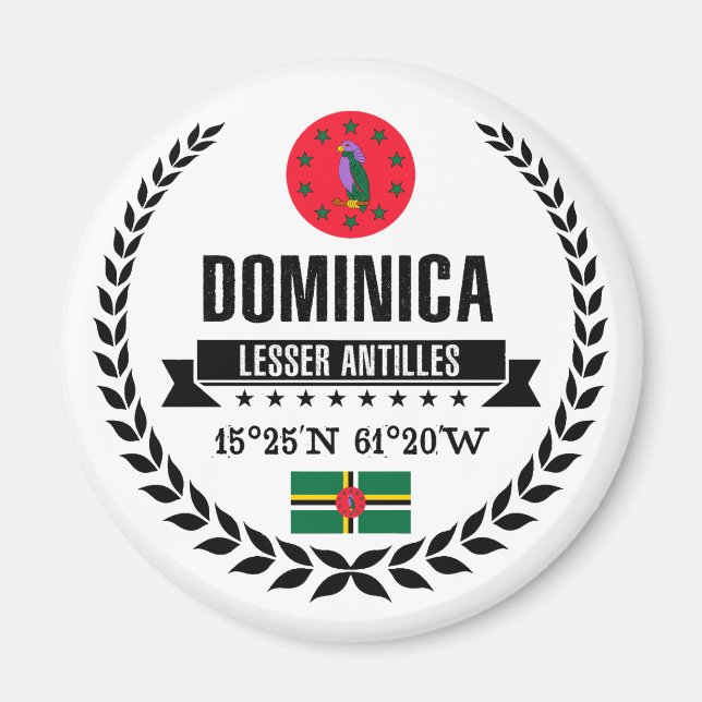 Dominica Magnet (Vorne)