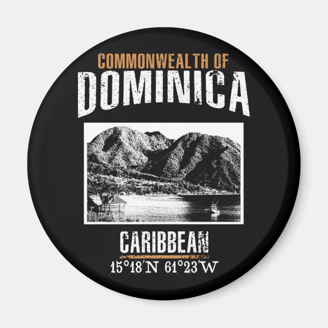 Dominica Magnet (Vorne)
