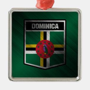 Dominica Ornament Aus Metall