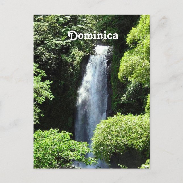 Dominica Postkarte (Vorderseite)