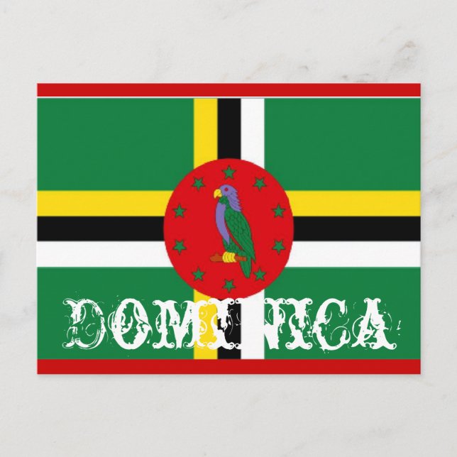 Dominica Postkarte (Vorderseite)