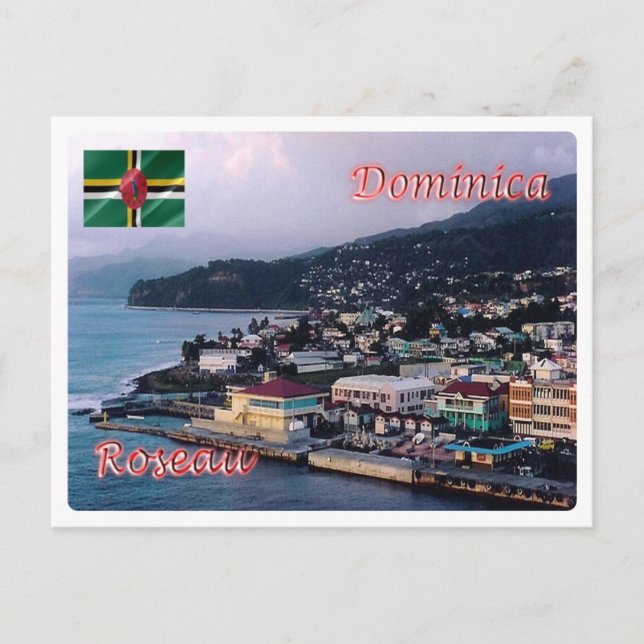 Dominica - Roseau - Postkarte (Vorderseite)