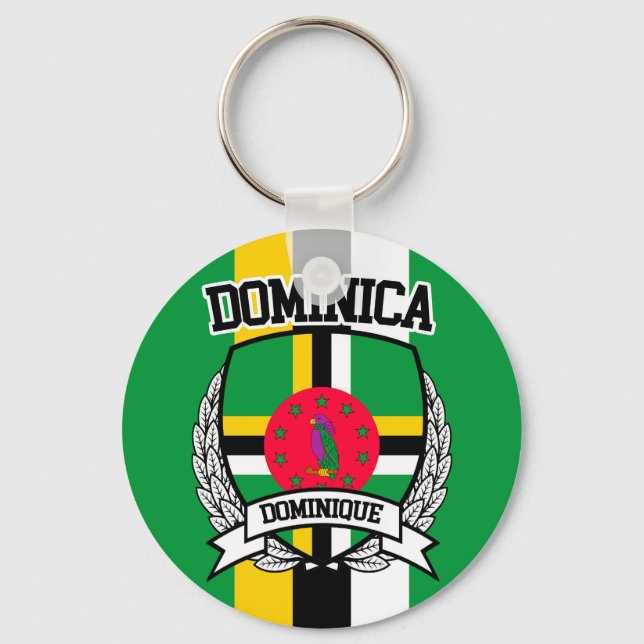 Dominica Schlüsselanhänger (Vorderseite)