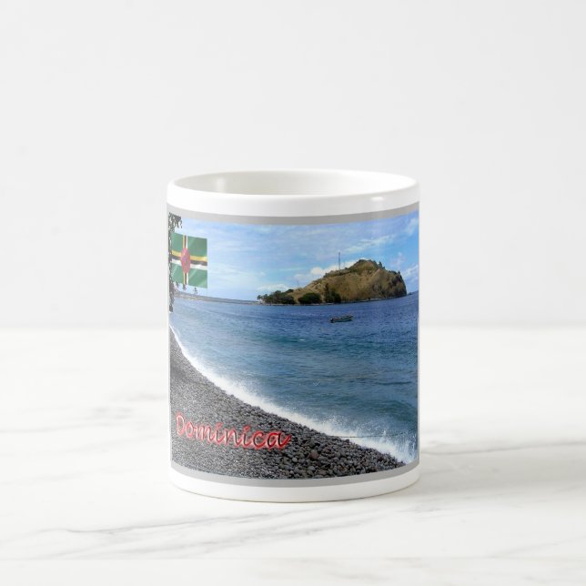 Dominica - Scott Head - Kaffeetasse (Mittel)