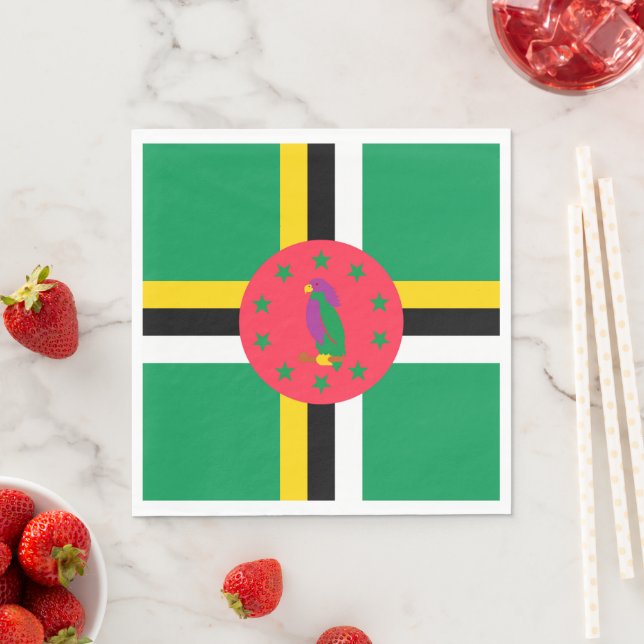 Dominica Serviette (Beispiel)
