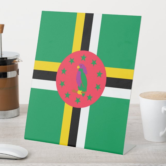 Dominica Sockelschild (In Situ)