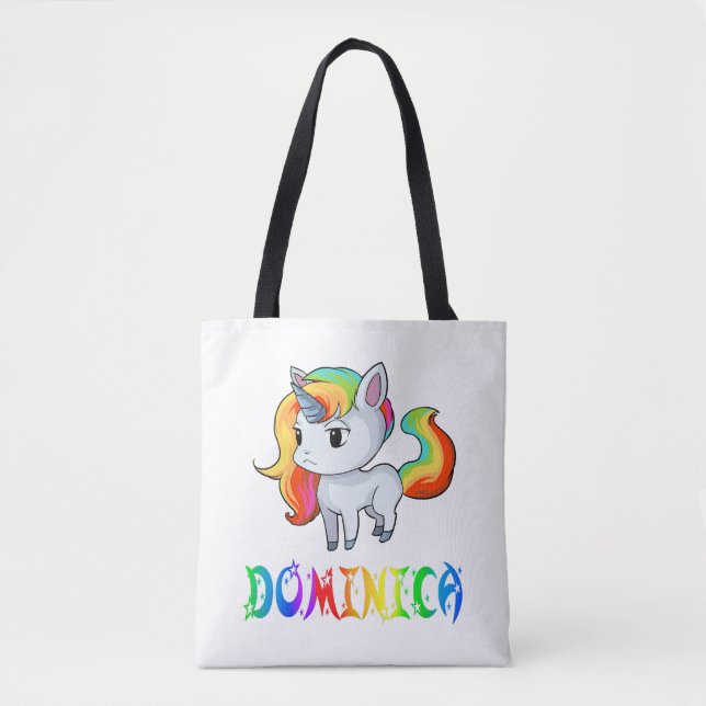 Dominica Unicorn Tasche (Vorderseite)