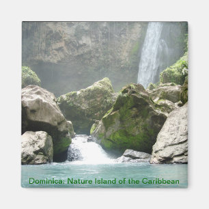 Dominica-Wasserfallmagnet Magnet