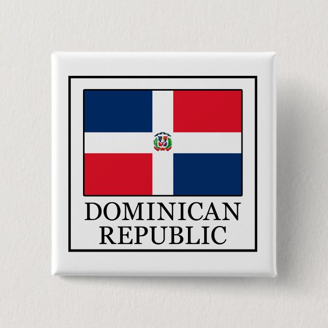 Dominican Republic button (Vorderseite)