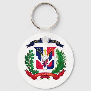 Dominican Republic coat of arms Schlüsselanhänger