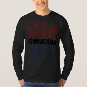 Dominicana Flag Prix Rd Dominikanische Republik Zi T-Shirt