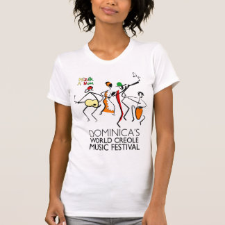 Dominicas Weltkreolischer Musik-Festival-T - Shirt