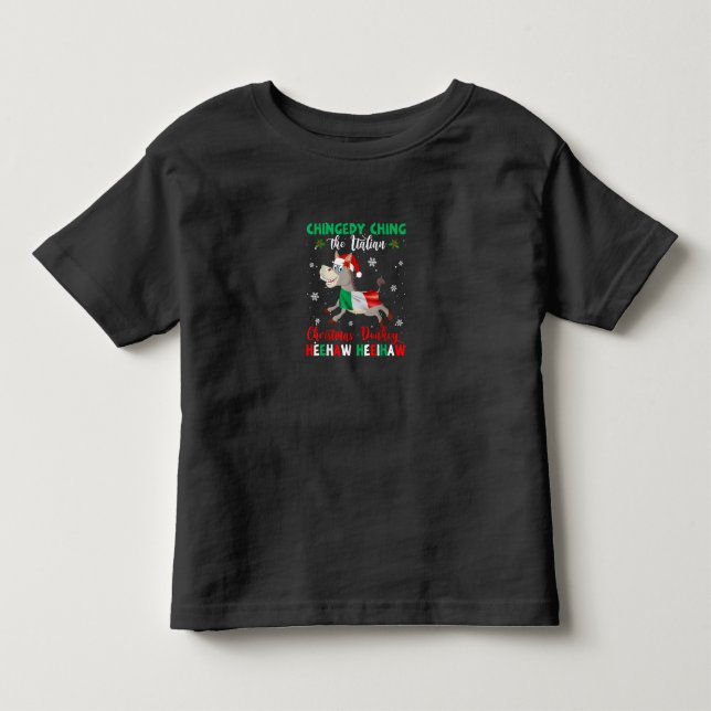 Dominick Der Donkey-Esel Kleinkind T-shirt (Vorderseite)